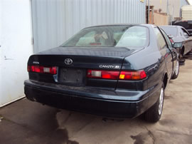 1997 TOYOTA CAMRY LE, 2.2L AUTO, COLOR GREEN, STK Z15842